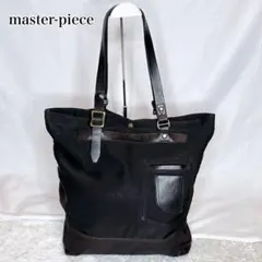 master-piece Nylon Leather Tote Bag A4のサムネイル