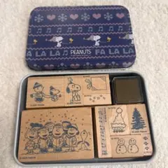 【雑誌付録】スヌーピー　SNOOPY スタンプ　缶入り