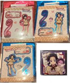 鬼滅の刃　バレンタイン＆ホワイトデー　アクリルスタンド　しのぶ＆カナヲ＆アオイ