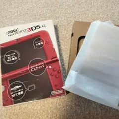 【空箱】Newニンテンドー3DS LL メタリックレッド