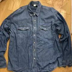 JOHN BANER デニム長袖シャツ