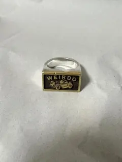 WEIRDO JEWELRY PLAQUE RING