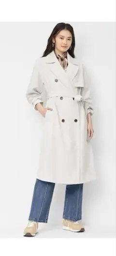 GU オーバーサイズトレンチコートZ Sサイズ