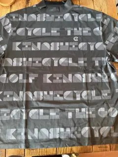 KINASHI CYCLE ゴルフ メンズ モックネックシャツ BK Lサイズ