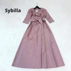 シビラ　シャンタンロングワンピース　М
