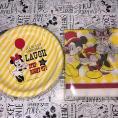 ディズニー　ペーパープレート　デザインペーパー