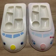 新幹線 ランチプレート 2個セットのサムネイル
