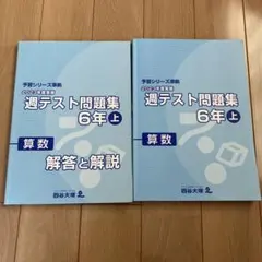 2026年最新】四谷大塚 週テスト 6年 2023の人気アイテム - メルカリ