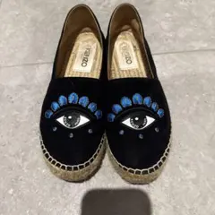 KENZO エスパドリーユ アイモチーフ ブラックのサムネイル