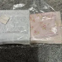 JILL STUART LAURA ASHLEY ハンカチandタオル2枚