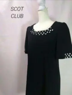 SCOT CLUB　定価20000円　ビジュードレス　ワンピース　エレガント