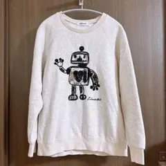 parkhong made in korea ロボットトレーナー　裏起毛