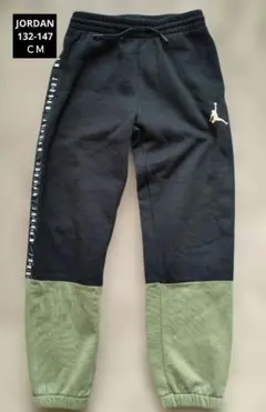 JORDAN 長ズボン 132-147 cm 黒/カーキ