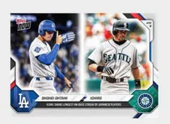 残1】2026 Topps Now (大谷翔平 × イチロー 連続出塁記録記念 - メルカリ
