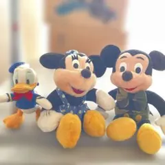 ミッキー・ミニー・ドナルド ぬいぐるみセット