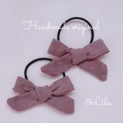 リバティ　ヘアゴム　ヘアクリップ　組曲　パッチンピン