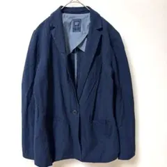 GAP テーラードブレザー （S）きれいめ カジュアル コットン　薄手　春　夏