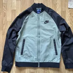 古着 ナイキNike ナイロンジャケット Lサイズ オリーブグリーン