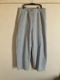 UNIQLO:C グレー スウェットワイドパンツ XL