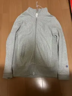 Champion Reverse Weave Warmup M ドット柄パーカー