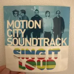 ステッカーシール　Motion City Soundtrack