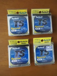 フジノ ターボV鮎 TSスペシャル 26M 0.2号(新品3個＋5m使用1個)のサムネイル