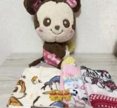 ディズニーグッズ6点セット ぬいぐるみ ハンカチ クリップ まとめ売り