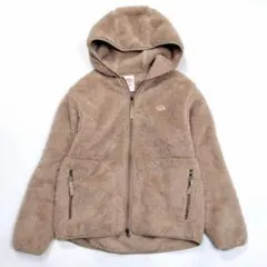 美品 DANTON ハイパイルジップアップフリースジャケット 36 ベージュ系