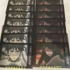 呪術廻戦 乙骨憂太 禪院真希 呪術廻戦0 ぱしゃこれ クリア ノーマル14枚