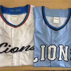 西武ライオンズ　75周年ユニフォーム　サマーブルーユニフォーム　配布　Lサイズ