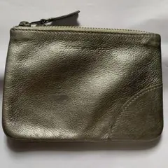 COMME des GARCONS レザーポーチ シルバー　コインケースのサムネイル