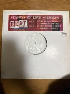 SEASONS OF LOVE - REMIXES-