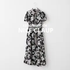 continuer de NICE CLAUP【2WAY】ケープ花柄ワンピ