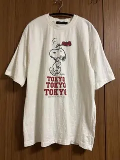 【美品】男女兼用 RAGEBLUE PEANUTS スヌーピーTシャツのサムネイル