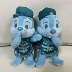 チップとデール ぬいぐるみバッヂ ディズニーハロウィン2022