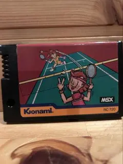 Konami MSX用ソフト テニス　RC 720