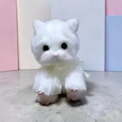 ピ*コ様 美品/当時物 昭和レトロ オオイケ ペルシャ猫 ぬいぐるみ 全長