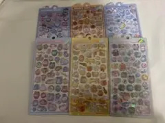 ボンボンドロップシール　オリジナル　はちみつ　ほかほか　きぐるみ　6枚セット