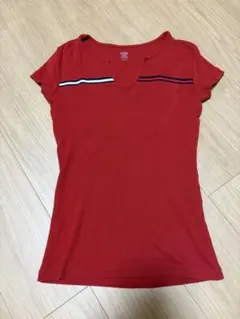 TOMMY HILFIGER 半袖 Tシャツ レッド XS