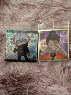 新品 呪術廻戦 シールウエハース 五条悟 東堂葵ステッカー