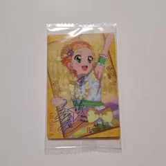 アイカツ×プリパラ　ウエハース　メタリックプラカード　新条ひなき　1枚