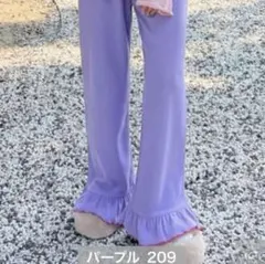 ayano あやのさんコラボ コーデュロイフレアパンツ LL