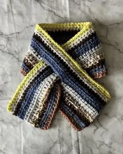 ミニマフラー ハンドメイド