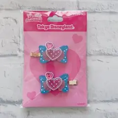ディズニー ミニパル パルパルーザ ミニー ファンダーランド ヘアクリップ2個