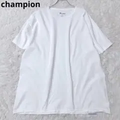 チャンピオン　半袖Tシャツ　トップス　カットソー　無地　シンプル　コットン
