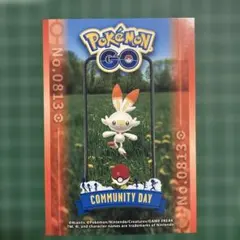ポケモンGO コミュニティデイ ステッカー
