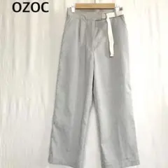 オゾック　ベルト付き　パンツ　ズボン 38サイズ　Mサイズのサムネイル