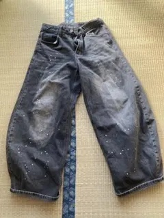 韓国　デニムパンツ