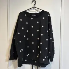 新品　大きいサイズ　しまむら　SEASON REASON ブラック花柄刺繍 4L