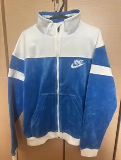 Nike フリースジャケット 青/白 size160